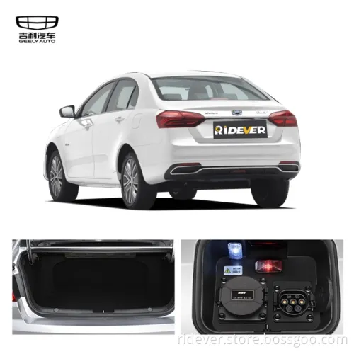 Ridever Geely EV500 2021 400km 500km Range Sedan 62kwh 52kwh Battery New Energy Vehicle 0km Electric Used Car
